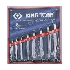 Кing Tony Ключ накидные комплект 8 пр.6-23мм