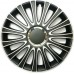 Колпак на колесо  Le Mаns Pro 16"  черный серебряный, Польша 1х5