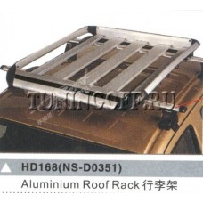 Багажник на крышу алюмин.  универсальный   55"х39,5"
