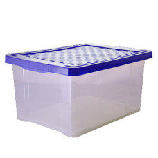 Ящик для хранения Optima 17 л синий лего