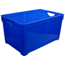 Ящик для хранения универсальный 48 л синий лего